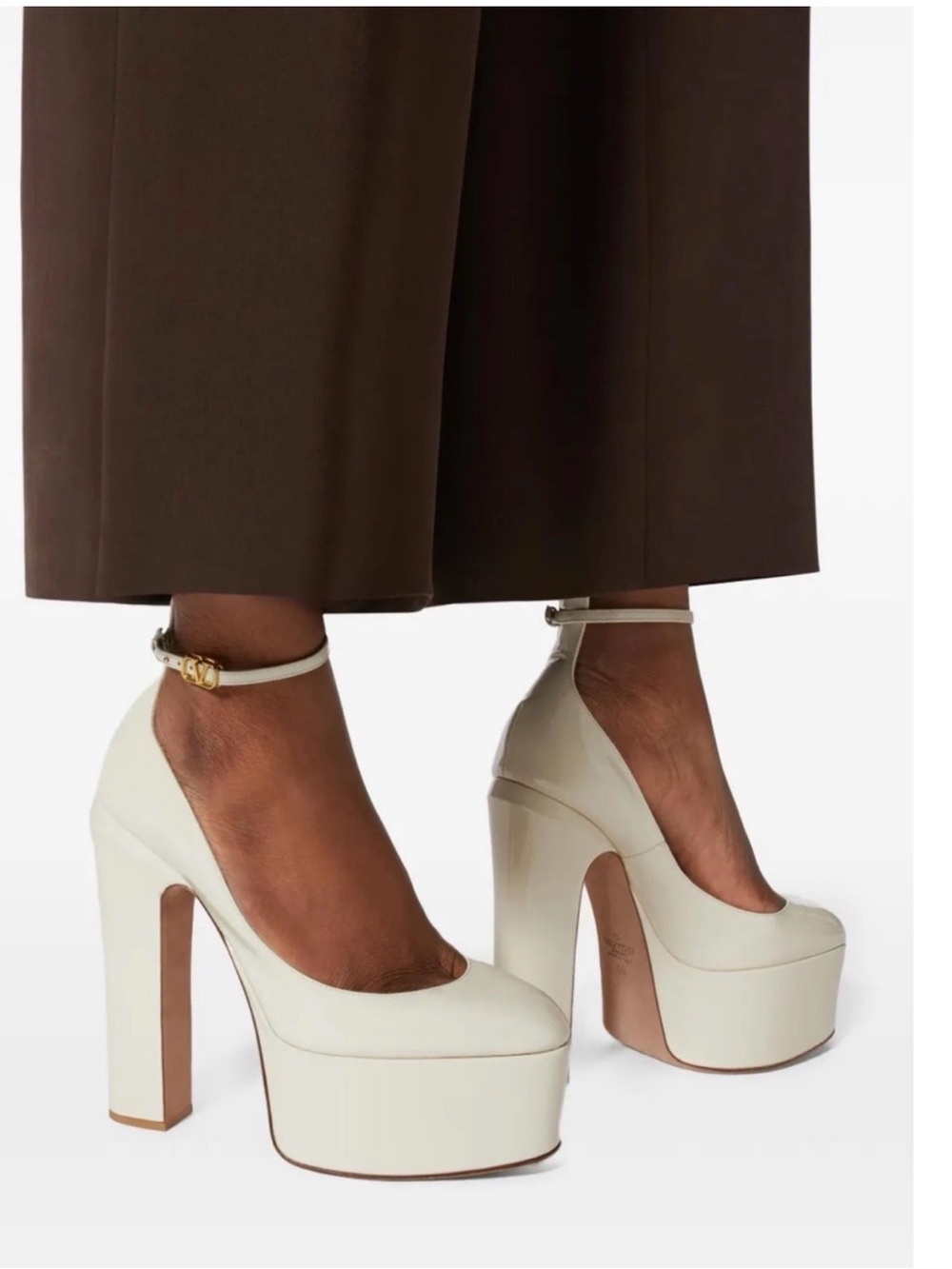 Valentino Garavani platform ankle strap sz 35.5